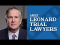 What types of cases does the firm handle? Answered by IL Criminal Defense Lawyer | Michael Leonard | Chicago, IL | 312-815-6572 | https://www.leonardtriallawyers.com/ | https://www.reellawyers.com/attorneys/criminal-defense/chicago/michael-leonard/ Mike Leonard is a...