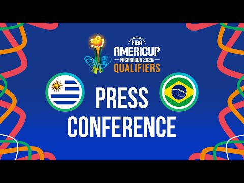 Uruguay v Brazil - Press Conference | FIBA AmeriCup 2025 Qualifiers