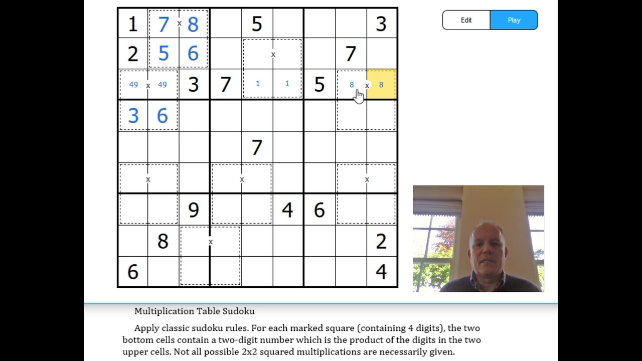 Go Forth And Multiply Times Table Sudoku YouTube