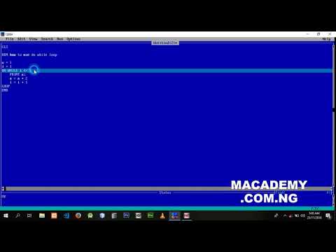LESSON 7 HOW TO USE DO WHILE LOOP IN QBASIC
