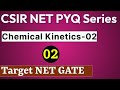 Chemical Kinetics - PYQ Of Chemistry Previous Year Question Paper Of CSIR NET Chemical science-02