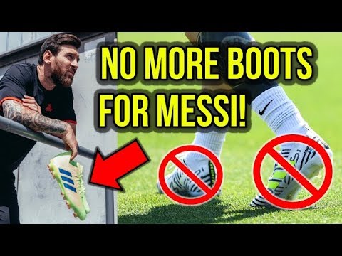 messi signature boots