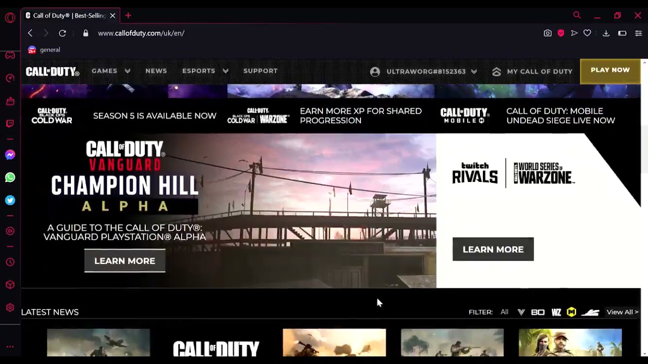 Selling Cod points on Cold War Discord link in the description