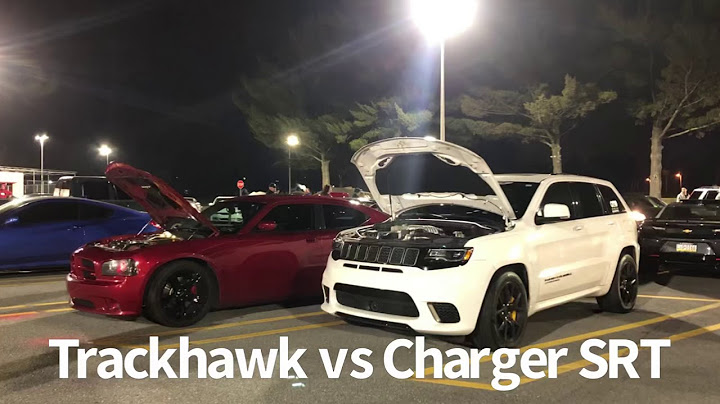 JEEP TRACKHAWK DESTROYED CHARGER SRT (MUST WATCH)