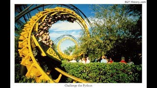 Celebrity Stanley Falls Flume and the Python Roller coaster, Busch Gardens Tampa Profile