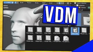NEW: How to Use VDM Brushes in BLENDER!