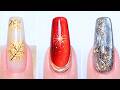 Luxury Gold &amp; Red Nail Art That Looks SO SATISFYING ✨🔥 Elegant Designs You’ll Love!