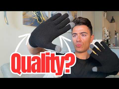 🧤 I Tried These Glove Liners! 😲 Merino Wool Gloves for Men Women, Touch Screen Warm Glove Liners