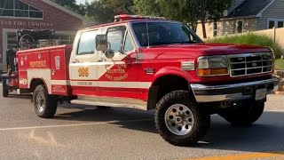 Providence Volunteer Fire Department Utility 298 ATV 29 Responding to an overland rescue