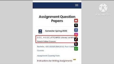 Aiou assignment questions paper download karne ka new tarika spring 2025