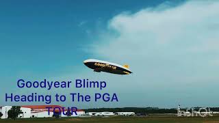 Goodyear Blimp Takeoff From Tulsa Riverside Rgnl Airport(RVS).