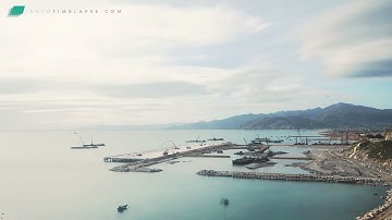 [Construction Site Time-lapse] CẢNG NƯỚC SÂU CÀ NÁ - NINH THUẬN