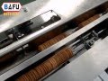 On-edge biscuits Packing Machine, Biscuit wrapping machine