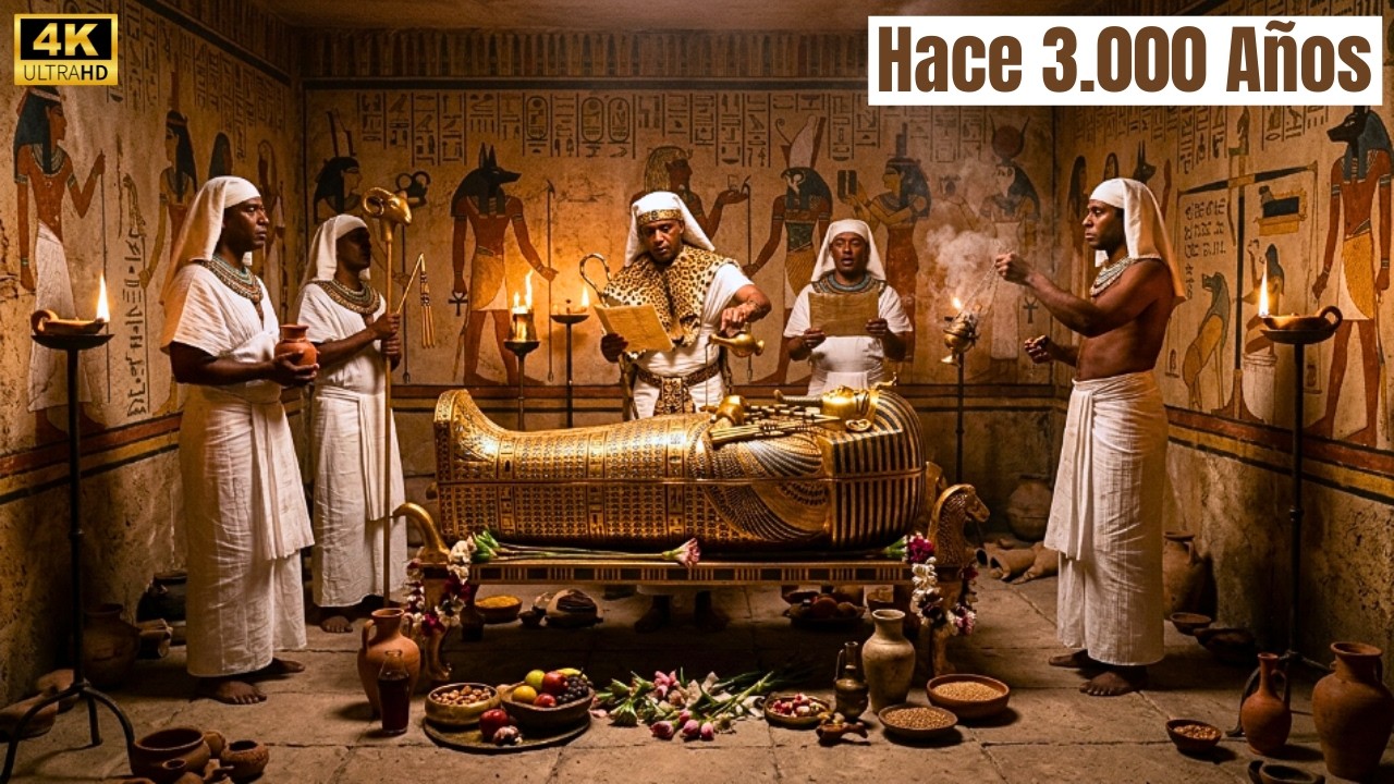 Así Era el Funeral de un Faraón Hace 3.000 Años | El Ritual que Garantizaba la Vida Eterna
