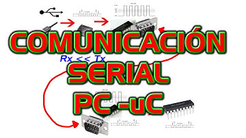 Comunicación Serial RS232 UART con microcontroladores