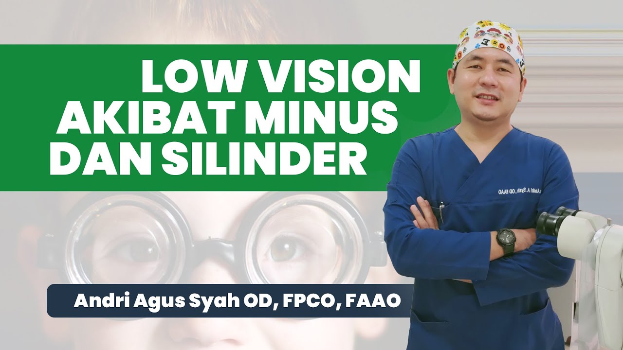 LOW VISION KARENA MATA MINUS DAN SILINDER TINGGI - VIO OPTICAL CLINIC