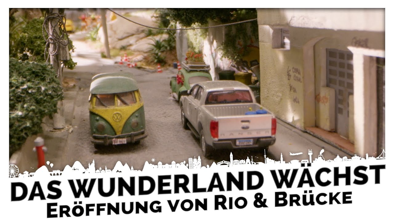 Video till Kolla in Miniatur Wunderlands Rio de Janeiro-bygge