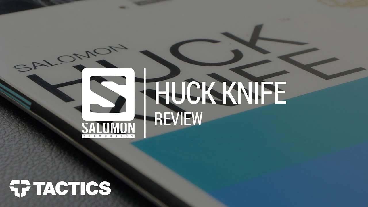 Salomon Huck Knife 2018 Snowboard Review Tactics YouTube