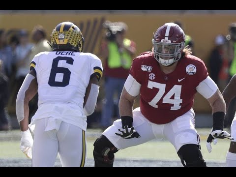 Alabama Offensive Line vs. Michigan (2019)