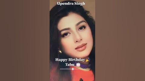 Birthday wishes for the versatile and extremely beautiful actress Tabu #birthday #happybirthday