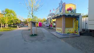 Ahlen Maikirmes der Kompletter Rundgang ein Tag vor eröffung