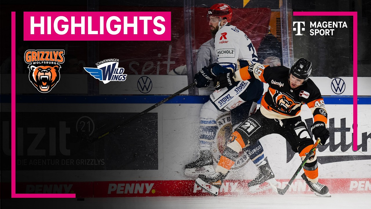 Grizzlys Wolfsburg - Schwenninger Wild Wings | PENNY DEL | MAGENTA SPORT