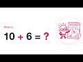 10 + a Single Digit | What is 10 + 6? | Solve it! Maths (2.1)