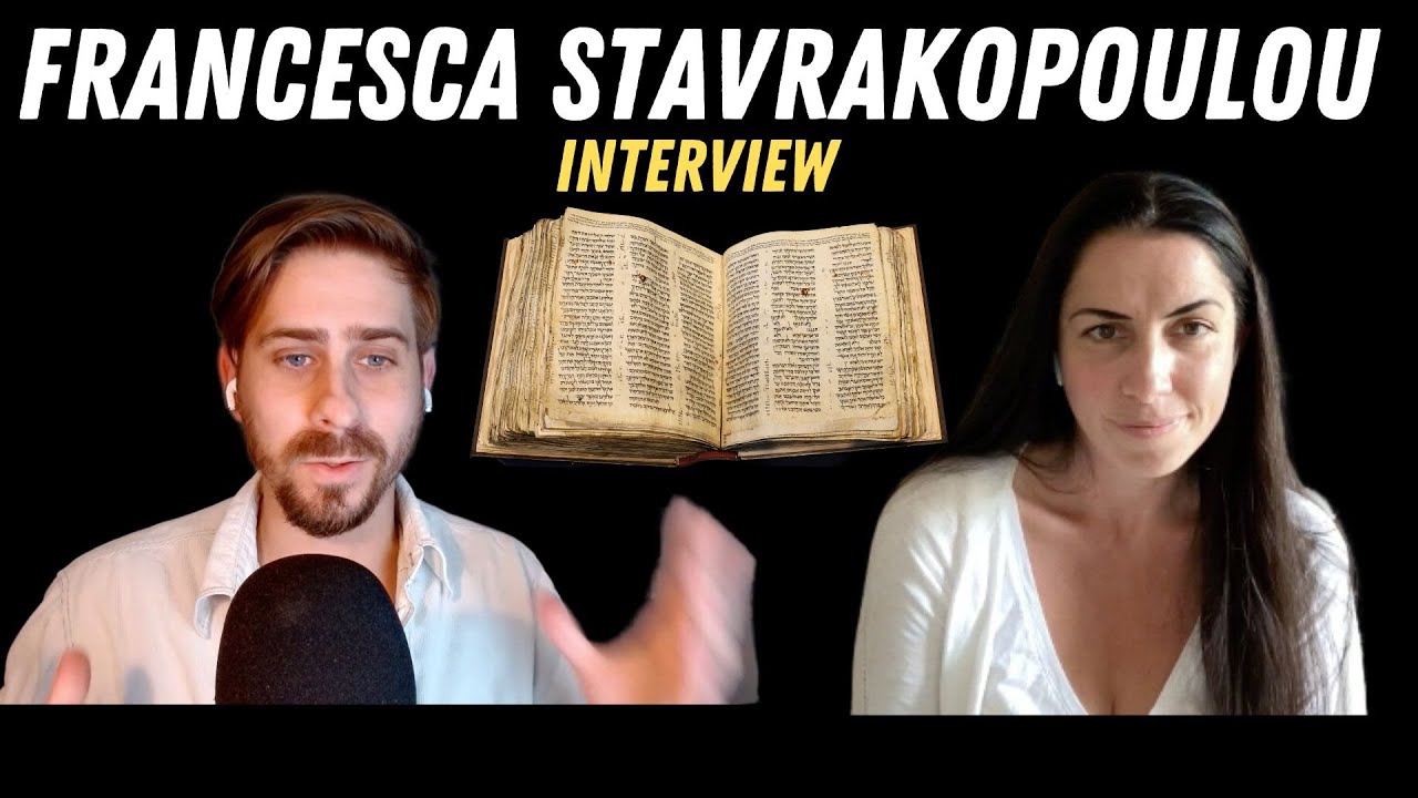 Watch FRANCESCA STAVRAKOPOULOU on the Bible, Jesus, death threats, Asherah, New Atheism & Jordan Peterson! on YouTube Watch FRANCESCA STAVRAKOPOULOU on the Bible, Jesus, death threats, Asherah, New Atheism & Jordan Peterson! on YouTube