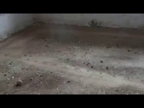 Полы по грунту по СТАРОЙ технологии (глино- опилко- соломо бетон + доски маяки+ ДВП).
