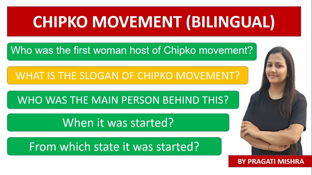 CHIPKO MOVEMENT| WHAT WAS THE SLOGAN? चिपको आंदोलन के ...