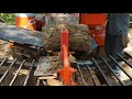 50 ton Amazing Lil 50 log splitter cross cut