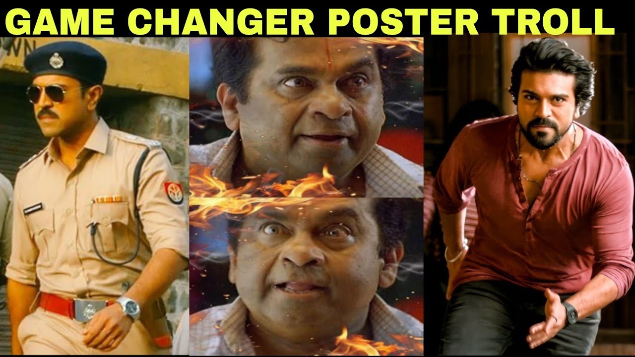 game changer posters troll /  posters /  ramcharan /  shankar / game changer / 