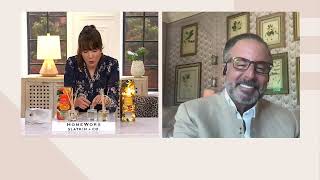 HomeWorx by Slatkin + Co. S/2 Here Comes the Sun on QVC