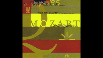 Mozart String Quintet No.2 in C Minor, K. 406, 2nd mvt. Fine Arts Quartet with Yuri Gandelsman