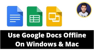 How to Set Up and Use Google Docs & Google Drive Offline Mode | Create - Edit Files Without Internet