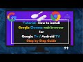 how to install chrome on chromecast with google tv image