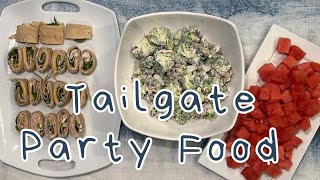 EASY PARTY APPETIZERS & SNACKS | FOOTBALL TAILGATE PARTY FOODS