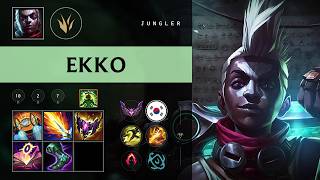 Ekko Jungle vs Lee Sin - KR Master Patch 26.09