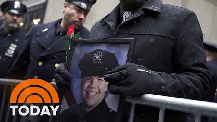 Emotional Funeral Held For Jason Rivera, NYPD Offi...