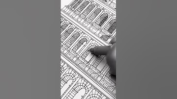 Drawing architecture: The Colosseum by @endlessdrafts #archisource #architecture #architect #penart