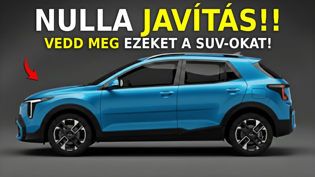Vásárolja Meg Ezeket az SUV-okat és Felejtse El a Drága Javításokat