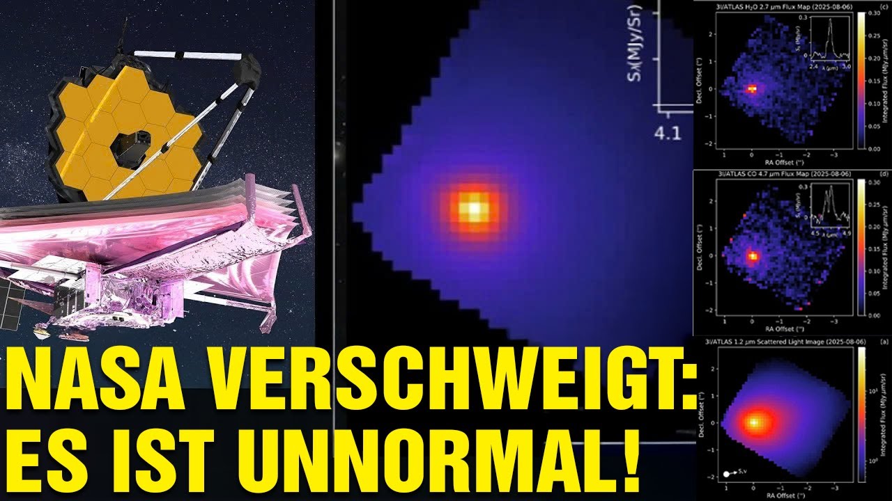 James-Webb-Daten enthüllen das unheimliche Geheimnis von 3I/ATLAS!