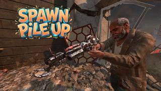 Zombie Pile Up Spot At Spawn Room On DIE RISE | Black Ops 2 Zombie Glitches screenshot 1