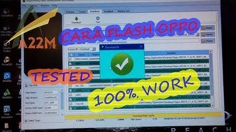 Cara flashing oppo R831 dengan SPFlashtool
