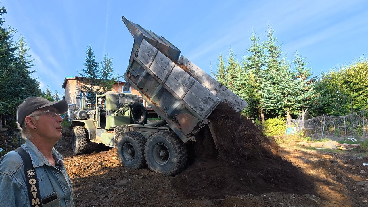 Moving Earth || Military 5 Ton || Alaskas Last Frontier Otto Kilcher