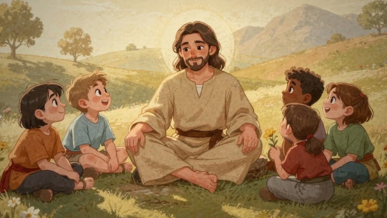 Bible story film: یسوع اور یوحنا اصطباغی — بچوں کے لیے 🕊️