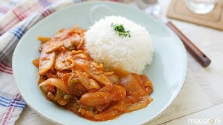 スパゲッティより相性いいかも!?  濃厚 ナポリタン ライス のレシピ 作り方