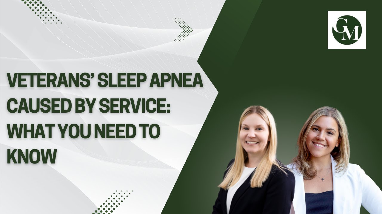 Sleep Apnea 101: What Veterans Need to Know for their VA Claims - YouTube