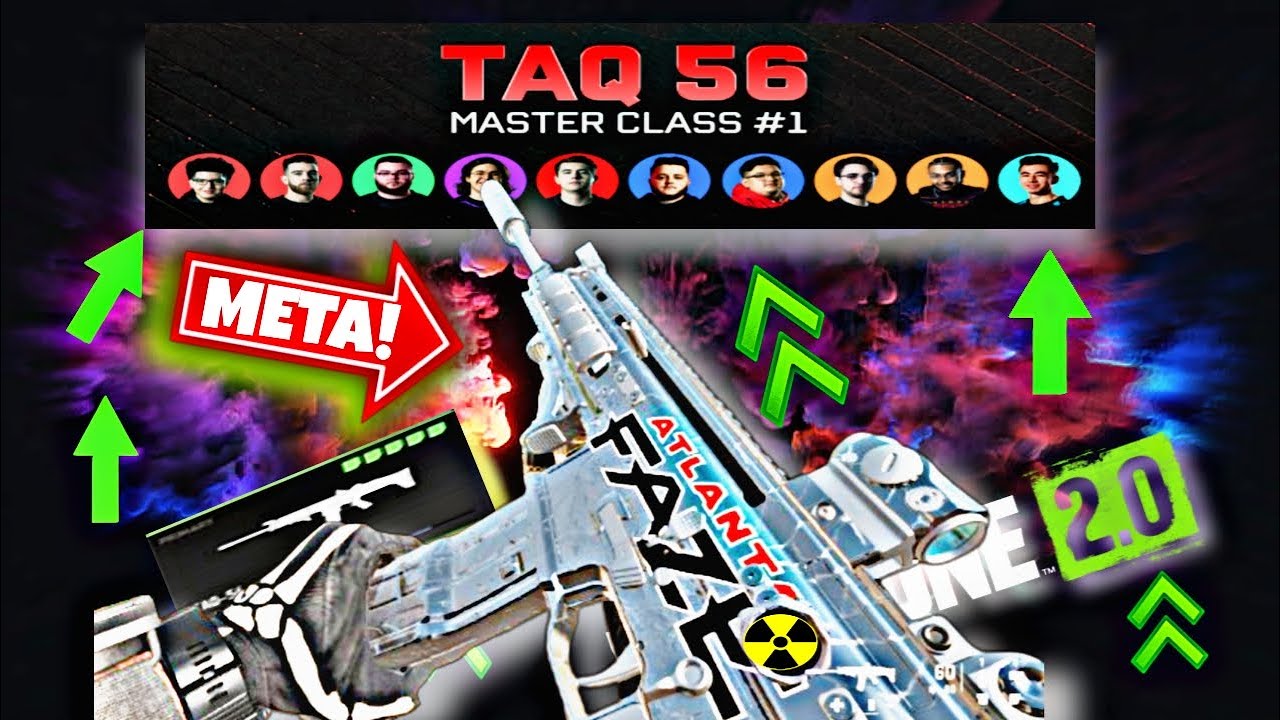 LA TAQ 56 ES EL NUEVO META DE WARZONE 2 😋LA MEJOR CLASE TAQ 56 - YouTube