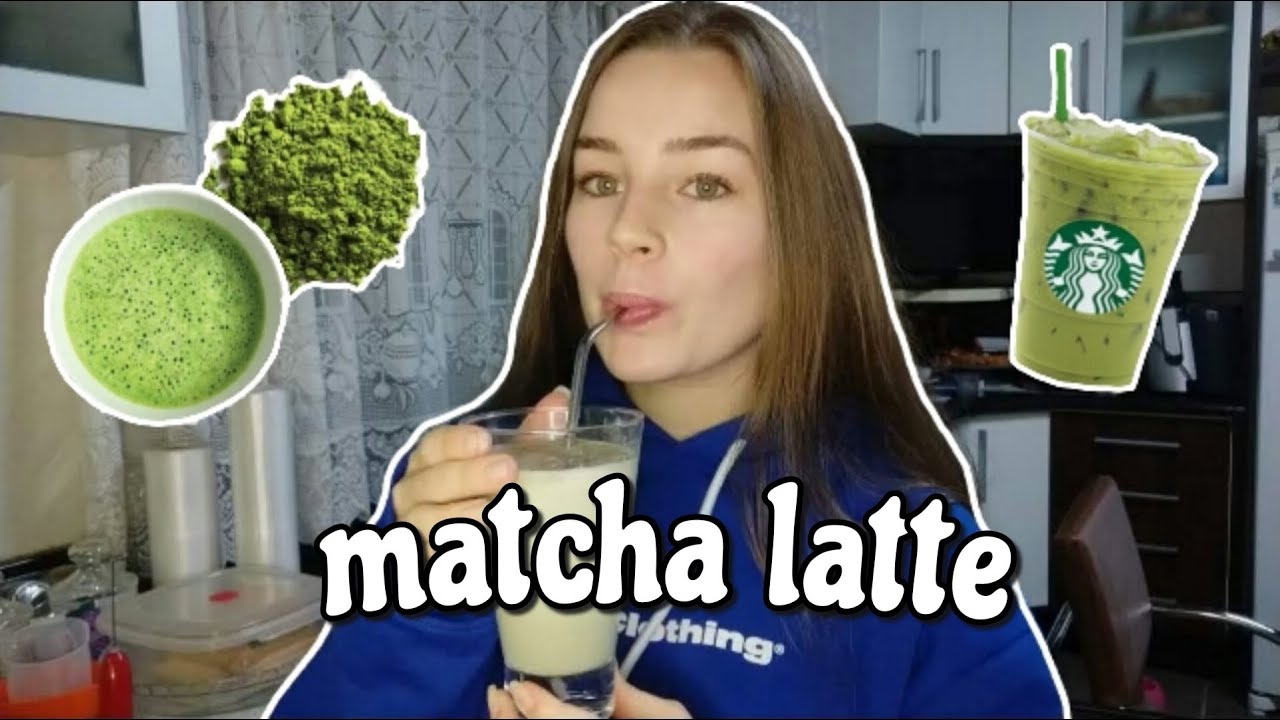 Matcha Latte Como Fazer Matcha Latte Youtube